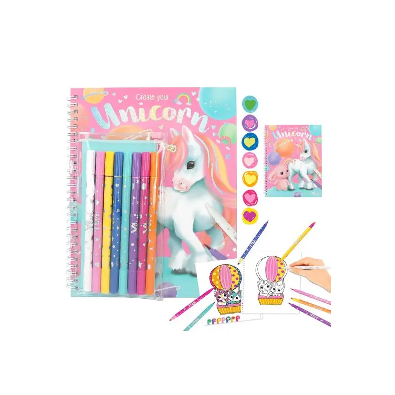 Ylvi Colouring Book With Pen Set