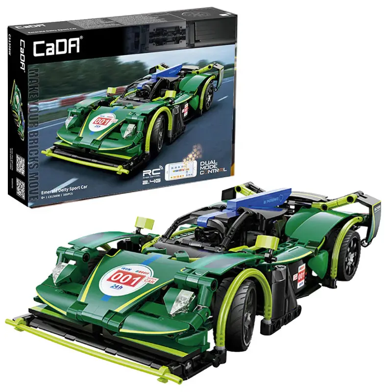 Cada Emerald Deity Sports Car Construction Set