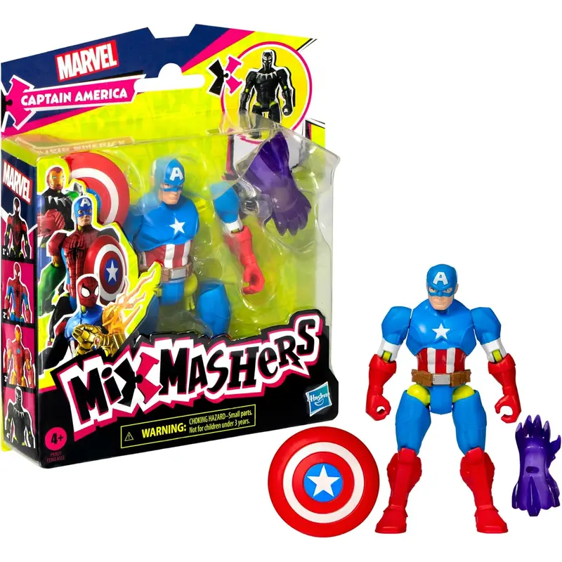 Avengers Mixmashers Captain America Basic Figure