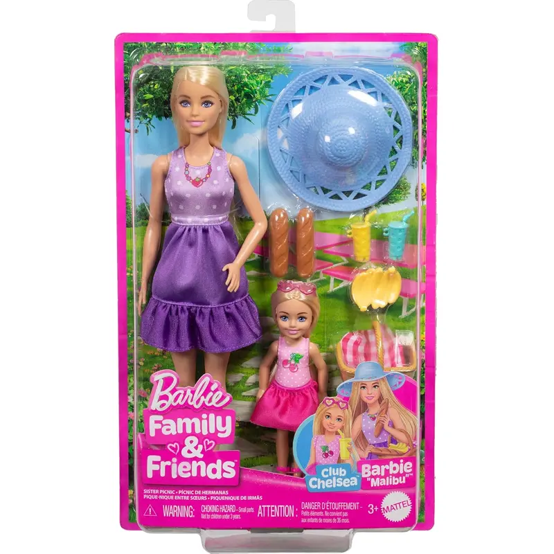 Barbie Family & Friends Picnic-Themed Playset