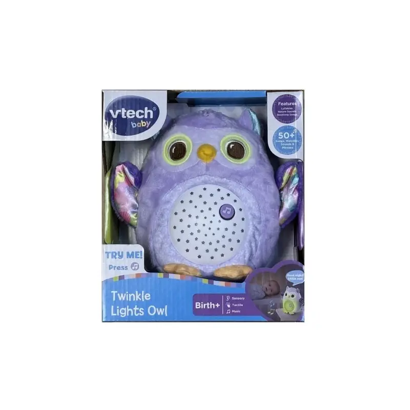 Vtech Twinkle Lights Owl - Purple