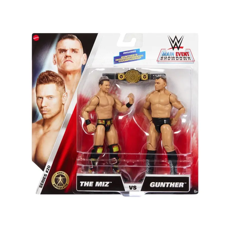 WWE Main Event Twin Pack Gunther vs Th Miz