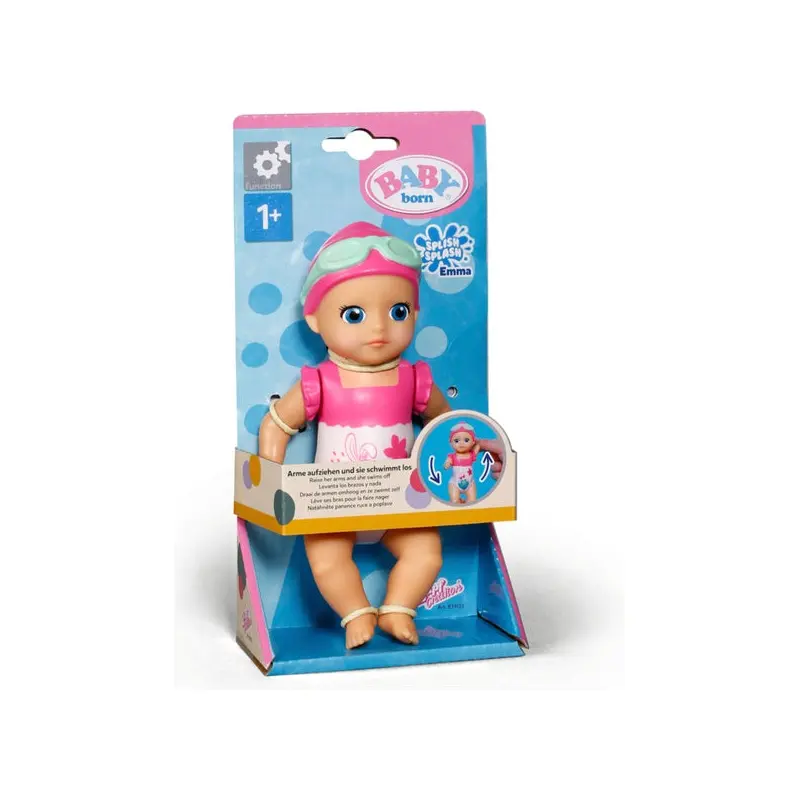 BABY born Splish Splash Bath Toy  Swimming Emma
