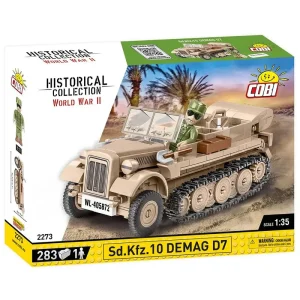 Cobi 2273 Sd.Kfz.10 Demag Hafltrack 1:35 Scale Set