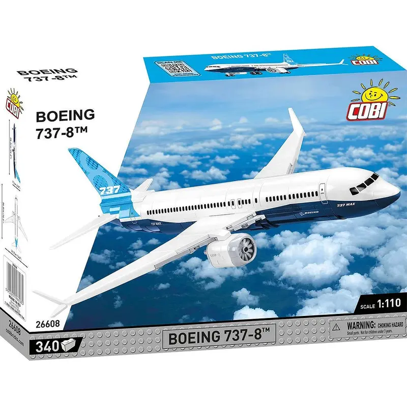 Cobi 26608 Boeing 737-8 1:110 Scale Set