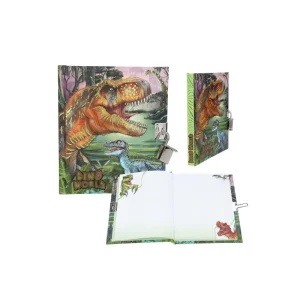 Dino World Diary With Padlock