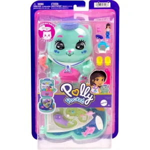 Polly Pocket Set Sail Kitty Compact Playset