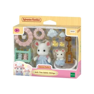 Sylvanian Families Bath Time Bubble Siblings