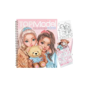 TOPModel Colouring Book TEAM Teddy