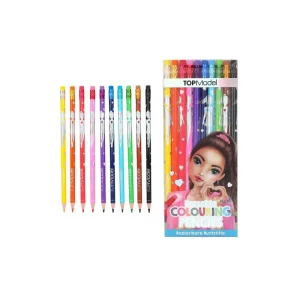TOPModel Erasable Colouring Pencil Set