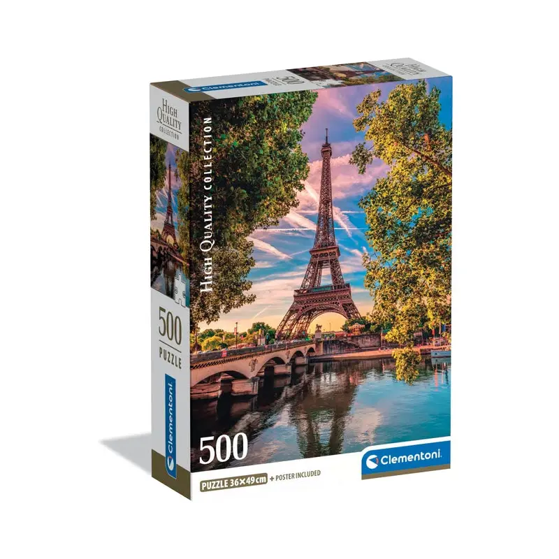 Clemintomi Along The Seine 500 Piece Jigsaw