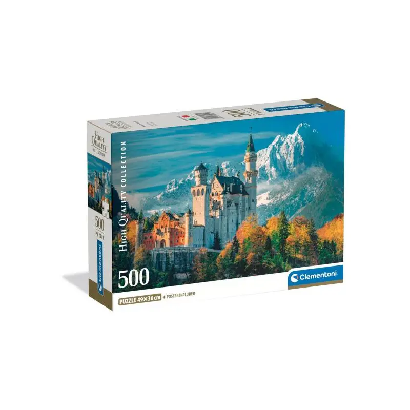Clemintomi Neuschwanstein Castle 500 Piece Jigsaw