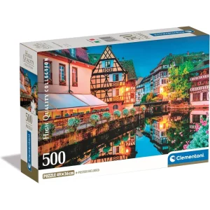 Clemintomi Strasbourg Old Town 500 Piece Jigsaw