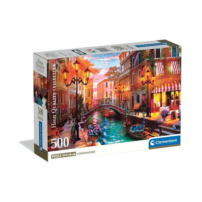 Clemintomi Sunset over Venice 500 Piece Jigsaw