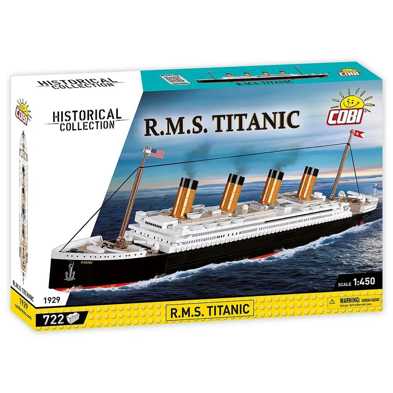 Cobi 1929 R.M.S. Titanic 1:450 Scale Set