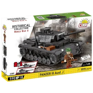 Cobi 2289 Panzer III Ausf.J 1:35 Scale 590 Piece