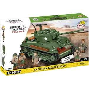 Cobi 3118 Sherman M4A2E8 Tank 1:35 Scale Set
