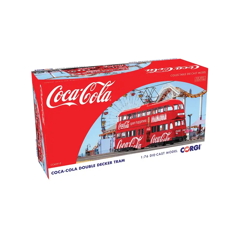 Corgi Coca Cola Double Decker Tram