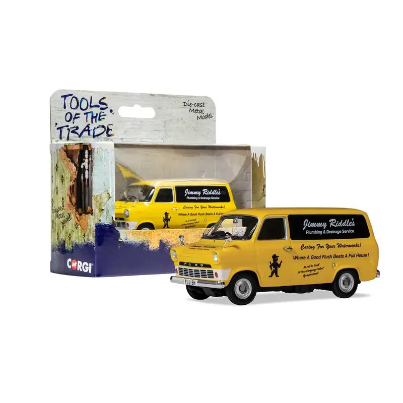 Corgi Ford Transit Jimmy Riddles Plumber