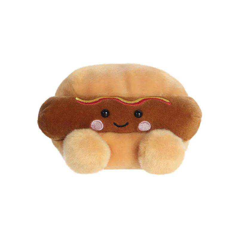 Palm Pals Colson Hot Dog 12cm Soft Toy