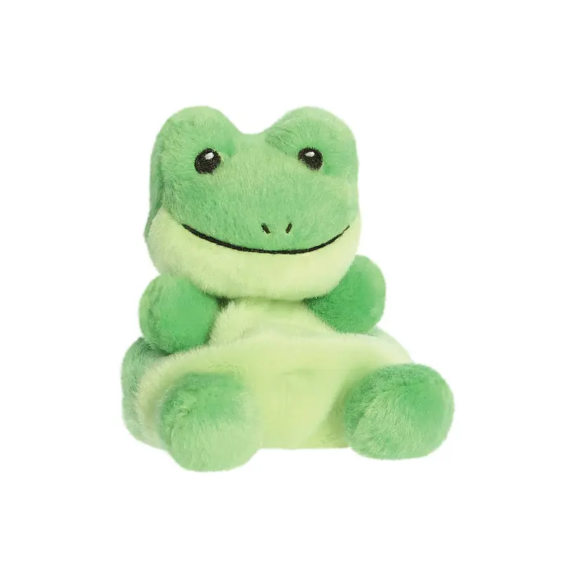 Palm Pals Ribbits Frog 12cm Soft Toy