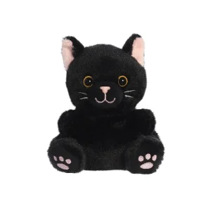 Palm Pals Twilight Black Cat 12cm Soft Toy