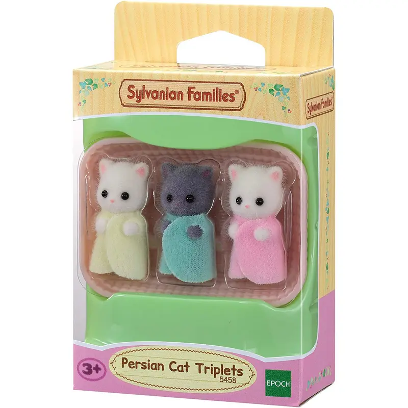 Sylvanian Families Persian Cat Triplets