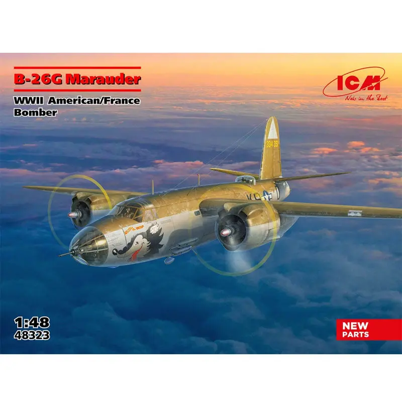 B-26G Marauder 1:48 Scale Model Kit