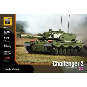 Build Army Challenger 2 Tank 1350 pieces