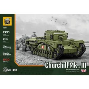 Build Army Churchill Mk.3 Heavy Tank 1305 pieces