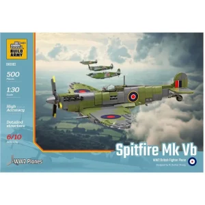 Build Army Submarine Spitfire Mk Vb 500 pieces