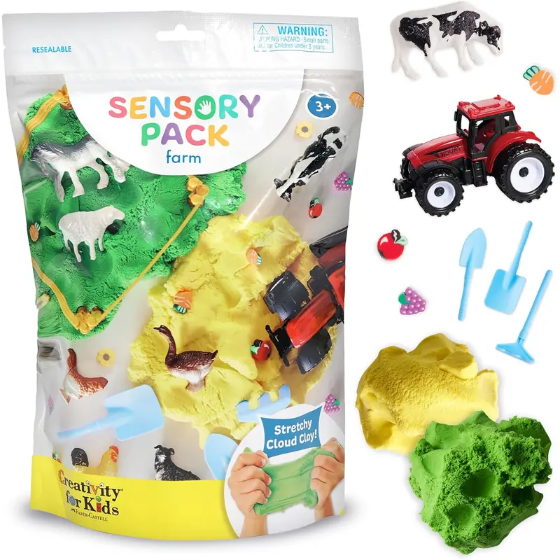 Stretchy Cloud Clay Farm Sensory Pack