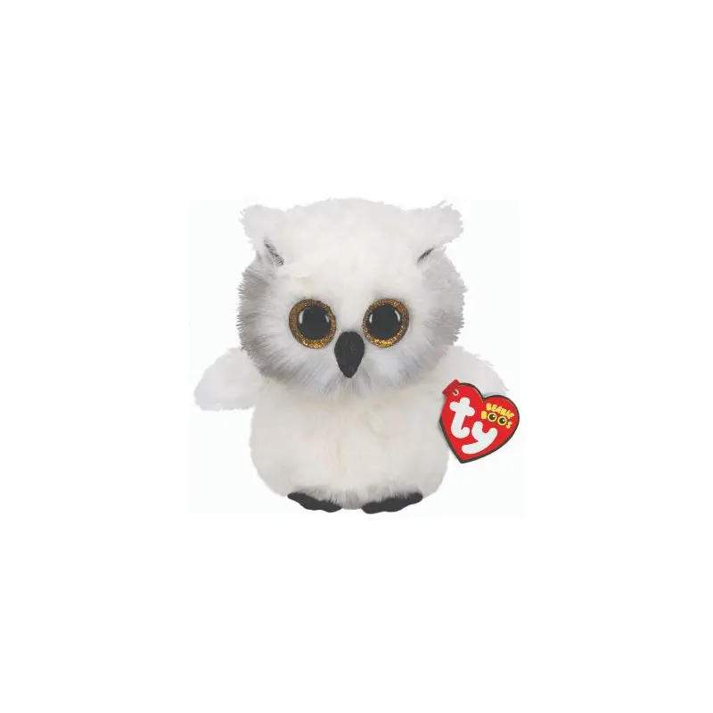 TY Austin White Owl Boo Regular