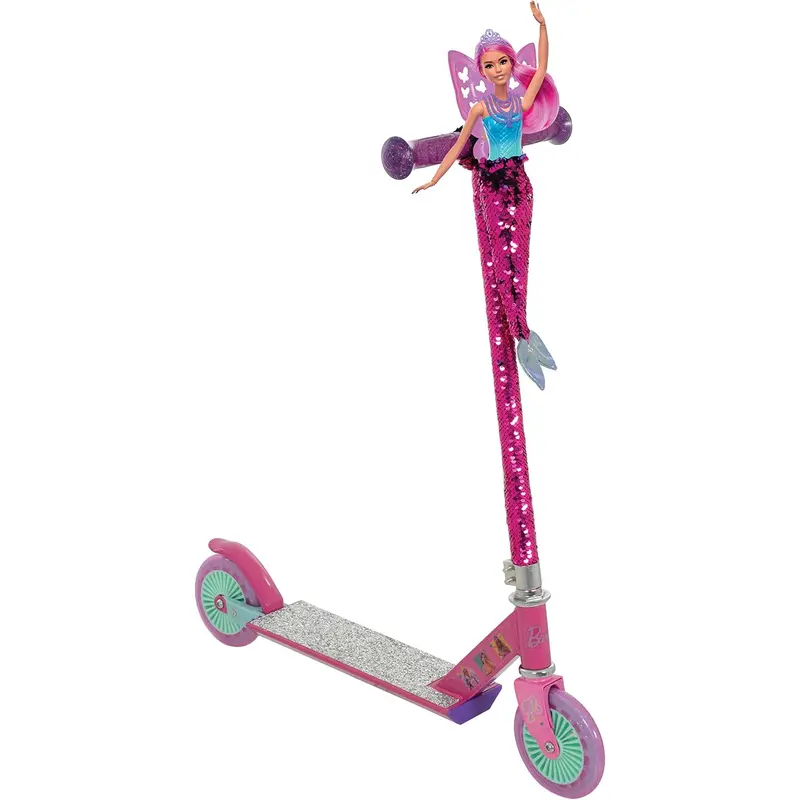 Barbie Mermaid Folding In Line Scooter