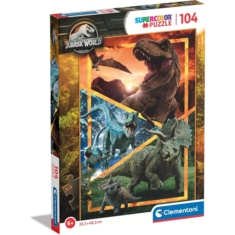 Clementoni Jurassic World 104 Jigsaw Puzzle