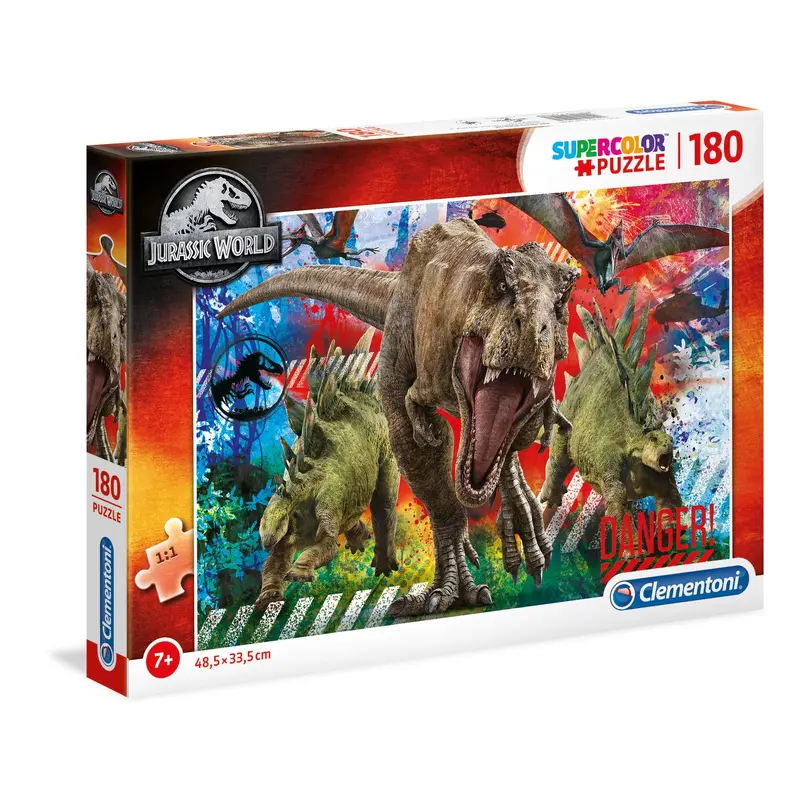 Clementoni Jurassic World 180 Piece Jigsaw Puzzle