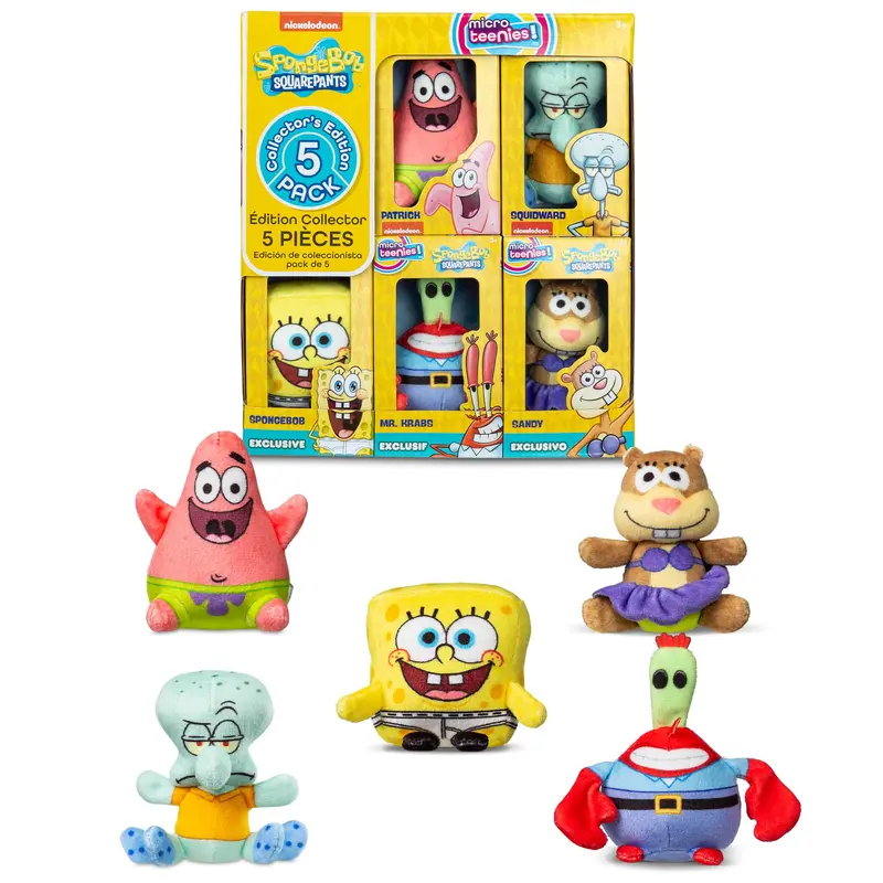 Micro Teenies - Collector 5-pack - SpongeBob SquarePants