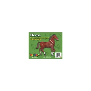 Easy to Assemble Horse 3D Wooden Puzzle