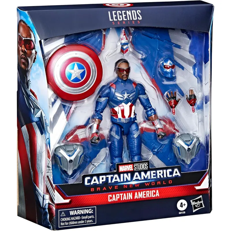Marvel Legends Series Captain America Deluxe Action Figure