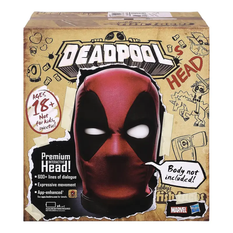 Marvel Legends Series Deadpool Interactive Head