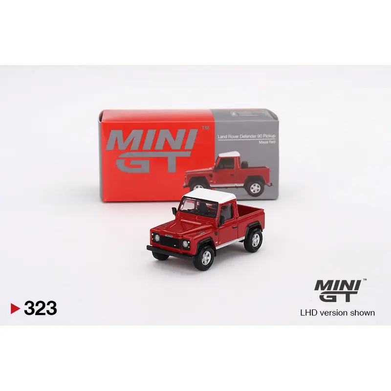 Mini GT Land Rover Defender 90 Pick-Up 1:64 Scale