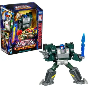 Transformers Legacy United Leader Class Overcharge Action Figure