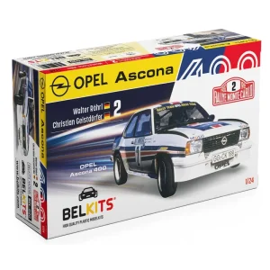 Belkits Opel Ascona 400 MC 1982 Rohl/Geistdor 1:24 Scale Model Kit
