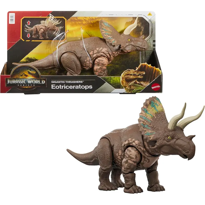 Jurassic World Rebirth - Gigantic Thrashers Eotric Dinosaur Action Figure