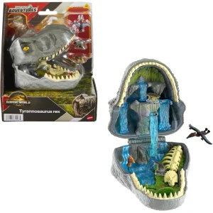 Jurassic World Rebirth - Tyrannosaurus Rex Micro Adventure Playset