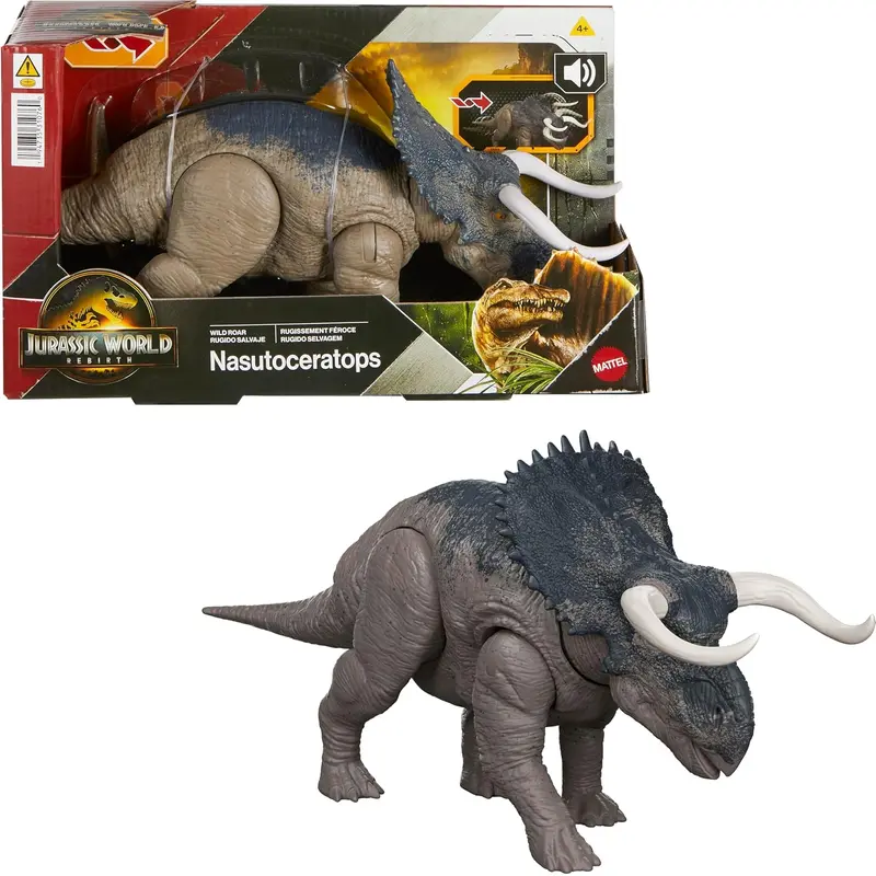 Jurassic World Rebirth - Wild Roar Nasutoceratops