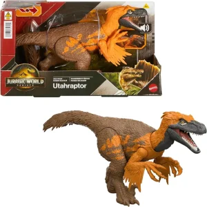 Jurassic World Rebirth - Wild Roar Utahraptor