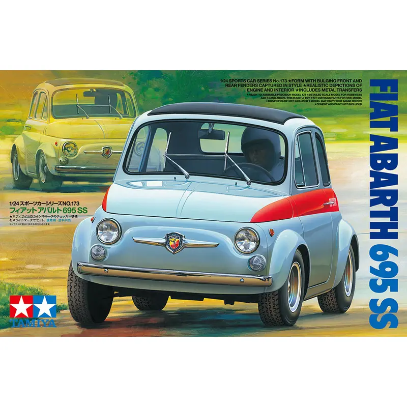 Tamiya Fiat Arbarth 695 SS 1:24 Scale Kit