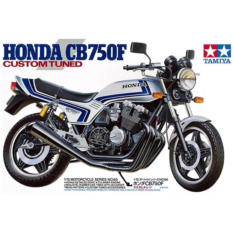 Tamiya HondaCB750F Custom Tuned 1:12 Scale Kit