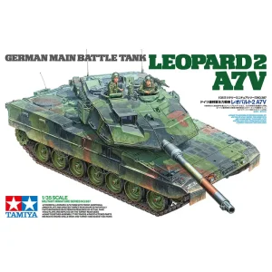 Tamiya Leopard II A7v Tank 1:35 Scale Kit